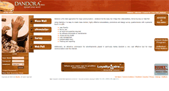 Desktop Screenshot of dandora.com